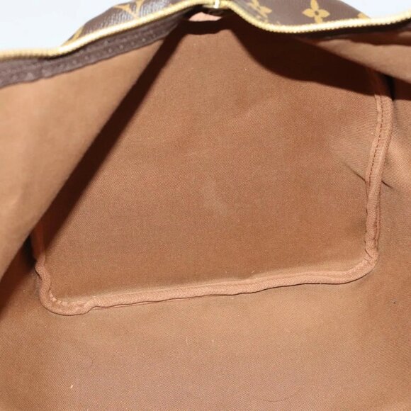 LOUIS VUITTON Monogram Keepall 55 Boston Bag M41424 LV Auth 137088 - Picture 13 of 16